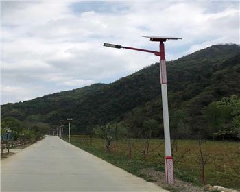 寧夏新農(nóng)村太陽(yáng)能路燈-寧夏隴南路燈項(xiàng)目